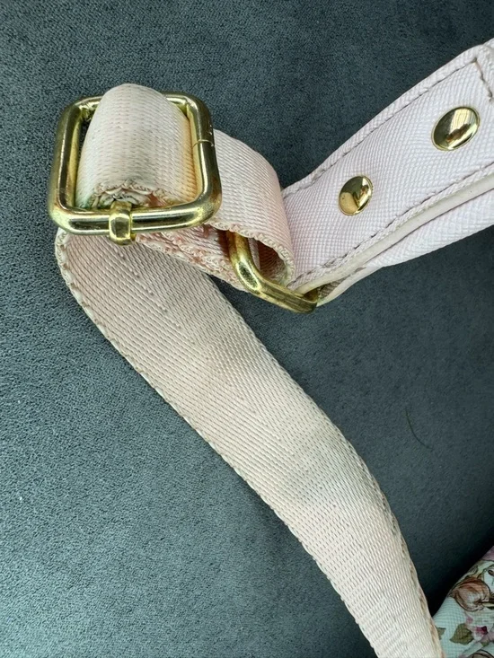 Loungefly Disney Belle Floral Mini Backpack Beauty & The Beast Pink Preloved - Picture 7 of 9